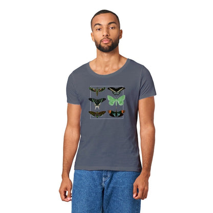 Green Butterfly - Unisex-T-Shirt aus Bio-Baumwolle