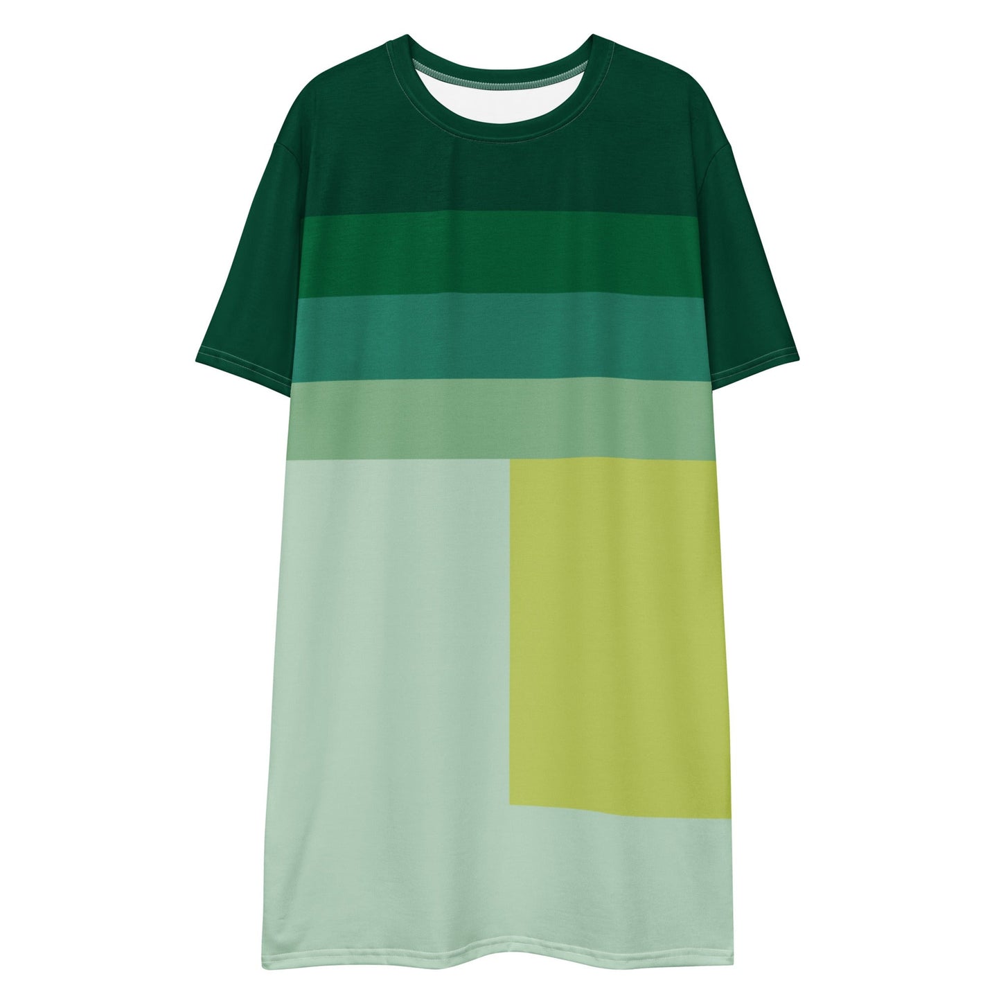 Colorblocks - T-Shirt-Kleid