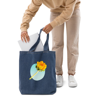Sunflower Bag - Bio-Jeanstasche