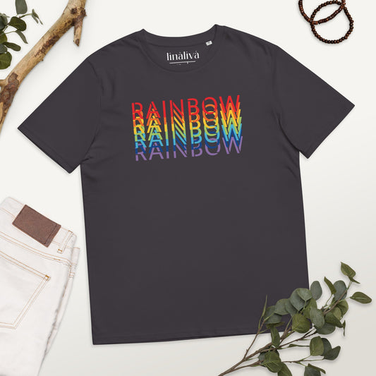 RAINBOW 5 - Unisex-T-Shirt aus Bio-Baumwolle